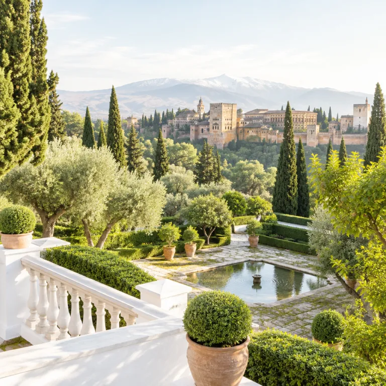 Staying at Parador de Granada inside the Alhambra palace complex