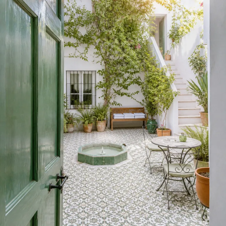 Córdoba's Patios in Private: Hotels Where You Live Behind the Painted Doors